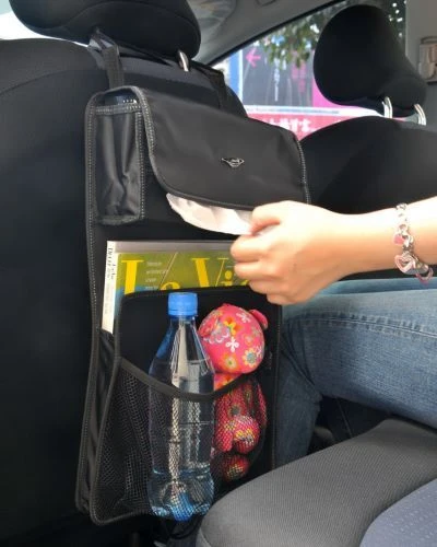 The back seat of tissue box incorporated bags